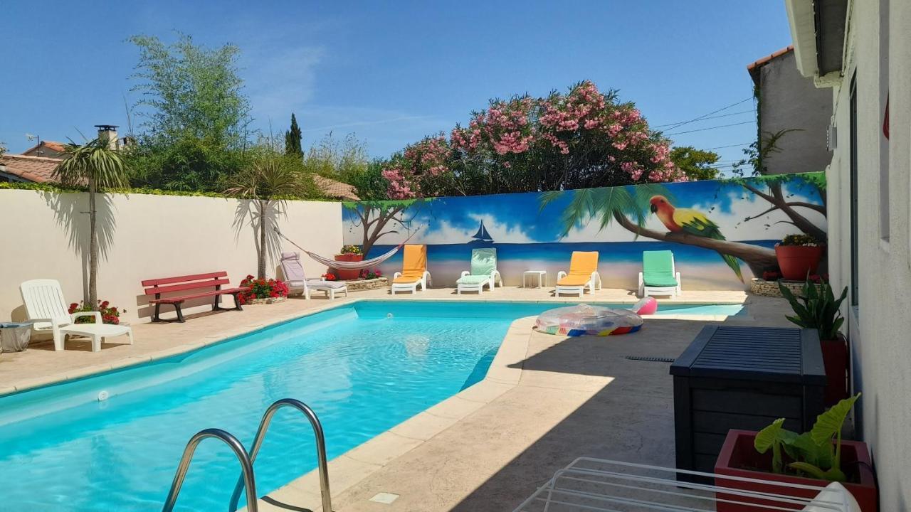 Chambre Chez Corinne Et Bernard Cazouls-lès-Béziers Buitenkant foto