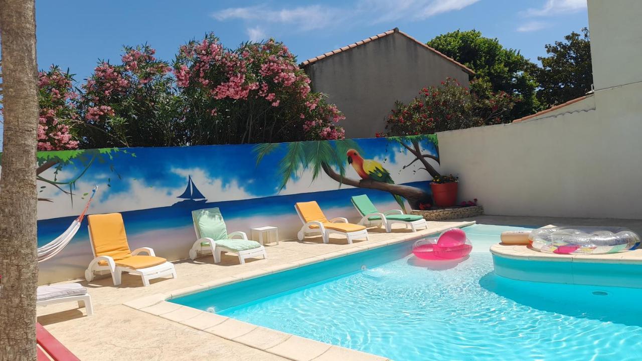 Chambre Chez Corinne Et Bernard Cazouls-lès-Béziers Buitenkant foto